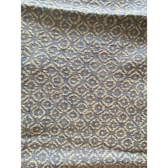 Lee Jofa Blithfield Diamond Weave Heavy Fabric Albemarle Blue 48"x84" sample - Picture 2 of 3